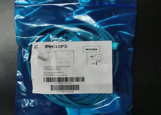 PHILIP M1520A كابل ECG AAMI 989803103941 بطول 2M
