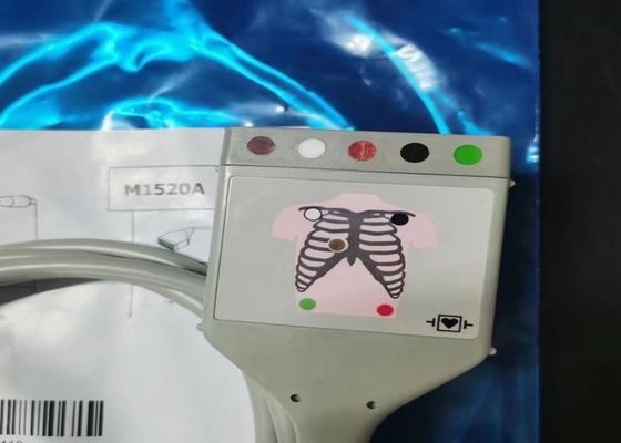 PHILIP M1520A كابل ECG AAMI 989803103941 بطول 2M