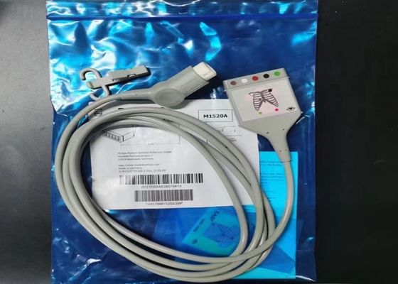 PHILIP M1520A كابل ECG AAMI 989803103941 بطول 2M
