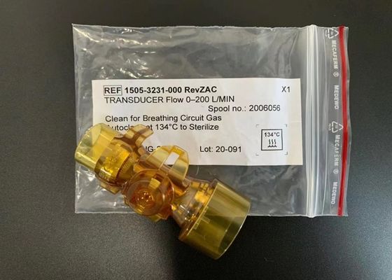 GE OHMEDA المواد الاستهلاكية للأجهزة الطبية ، مستشعر تدفق جهاز التهوية Ref 1505 3231-000