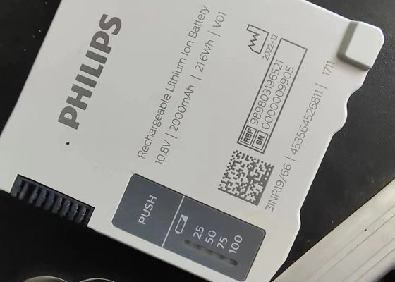 989803196521 بطارية ليثيوم أيون قابلة لإعادة الشحن لمراقبة المرضى IntelliVue