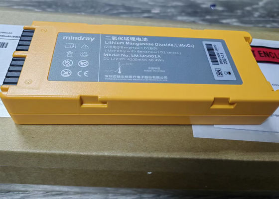 بطاريات المعدات الطبية للي-MnO2 12V 4200mAh 115-026737-00 LM34S001A