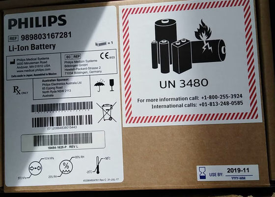 989803167281 بطاريات المعدات الطبية لـ HeartStart XL+ Defibrillator