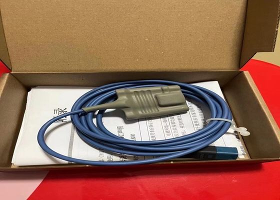 3m طول مراقبة المريض الملحقات الكبار Spo2 جهاز استشعار M1191BL قابلة لإعادة الاستخدام