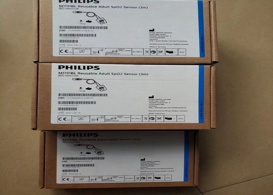 3m طول مراقبة المريض الملحقات الكبار Spo2 جهاز استشعار M1191BL قابلة لإعادة الاستخدام