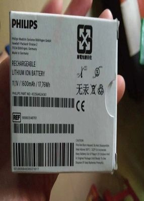M4607A بطارية المعدات الطبية ، بطارية لي أيون قابلة لإعادة الشحن 11.1V 1600mAh 17.76Wh