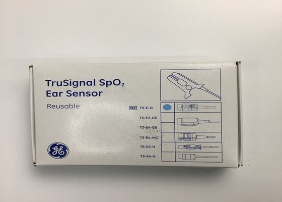 GE Ohmeda Oximetry Spo2 أذن مستشعر TS-E-D 9 دبوس قابلة لإعادة الاستخدام غير غازية