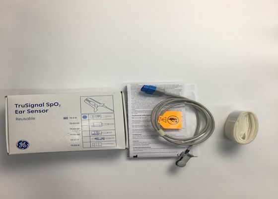 GE Ohmeda Oximetry Spo2 أذن مستشعر TS-E-D 9 دبوس قابلة لإعادة الاستخدام غير غازية