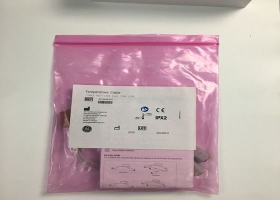 مسبار الحرارة المكرر الاستخدام GE ASSY Care DUAL Temp 0.5M REF 2016008-001