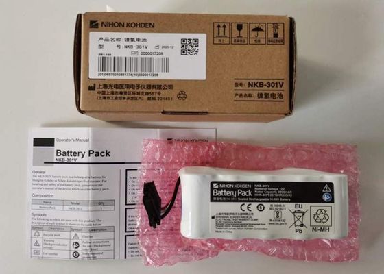 بطارية قابلة لإعادة الشحن 2800mAh Ni Mh بطارية 12v Nkb 301v Nihon Kohden