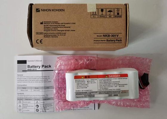 بطارية قابلة لإعادة الشحن 2800mAh Ni Mh بطارية 12v Nkb 301v Nihon Kohden