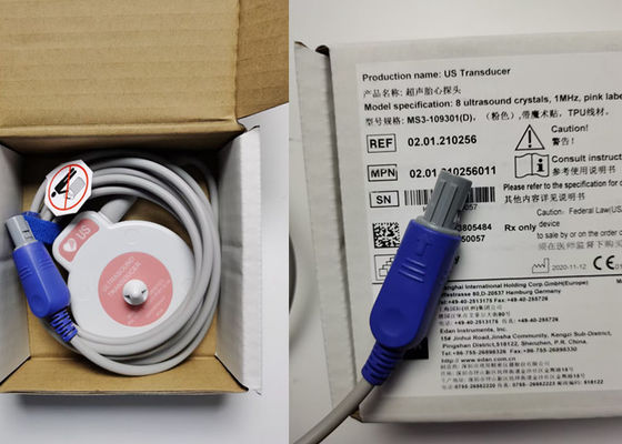 EDAN F6 مراقبة الجنين المحول MS3-109301 فتحة مزدوجة 4 دبوس مقاومة للماء IPX8