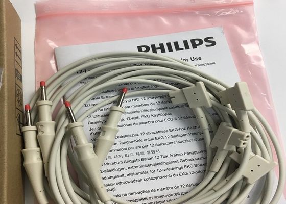 أجزاء بديلة لـ PHLIP ECG ، AMMI IEC 12 رصاصة رصاصة ECG الأطراف 1.4M 989803151731