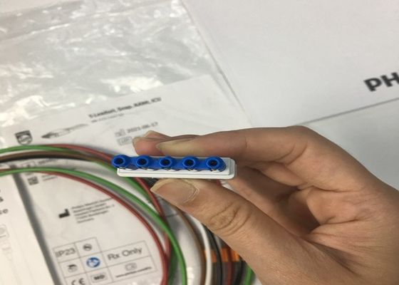 فيليب M1644A Intellivue كابل ECG 5 الرصاص قابل لإعادة الاستخدام 989803144991