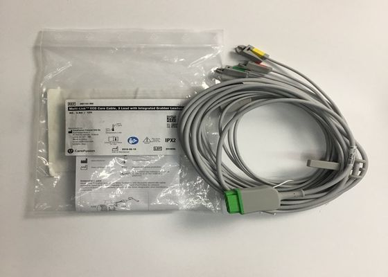 3 الرصاص الكربون الكهرومغناطيسي كابل الجذع 2106309-002 مع التضمين Grabber Leadwire 12FT