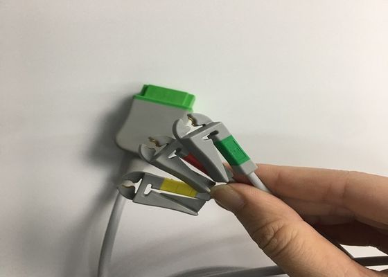 3 الرصاص الكربون الكهرومغناطيسي كابل الجذع 2106309-002 مع التضمين Grabber Leadwire 12FT