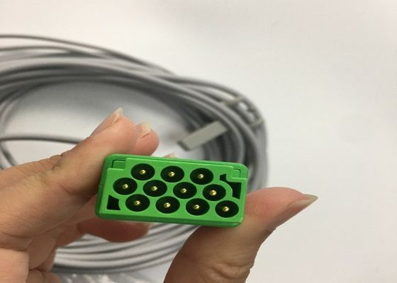 3 الرصاص الكربون الكهرومغناطيسي كابل الجذع 2106309-002 مع التضمين Grabber Leadwire 12FT