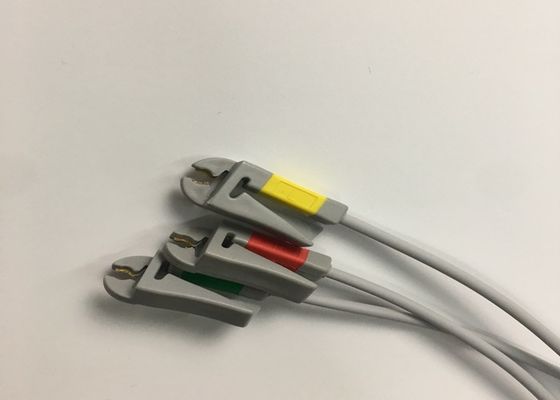 3 الرصاص الكربون الكهرومغناطيسي كابل الجذع 2106309-002 مع التضمين Grabber Leadwire 12FT