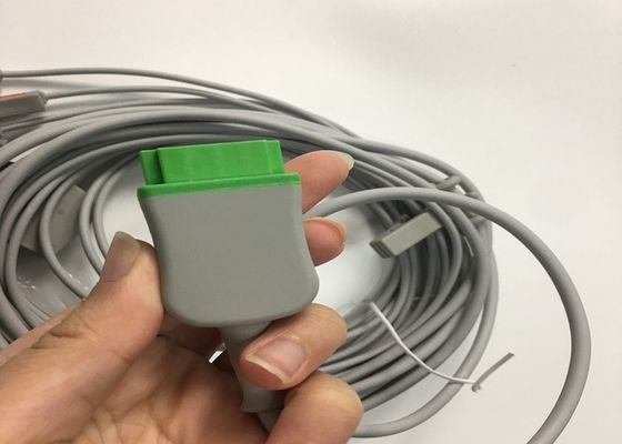 3 الرصاص الكربون الكهرومغناطيسي كابل الجذع 2106309-002 مع التضمين Grabber Leadwire 12FT