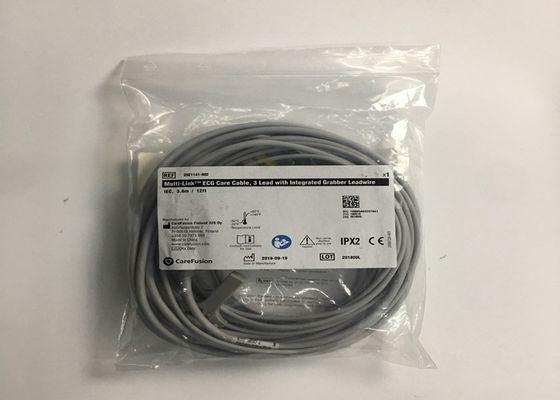 3 الرصاص الكربون الكهرومغناطيسي كابل الجذع 2106309-002 مع التضمين Grabber Leadwire 12FT