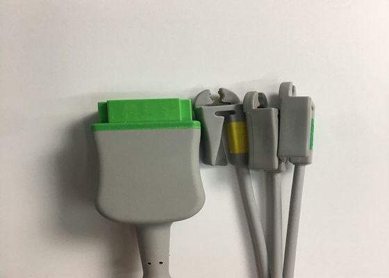 3 الرصاص الكربون الكهرومغناطيسي كابل الجذع 2106309-002 مع التضمين Grabber Leadwire 12FT