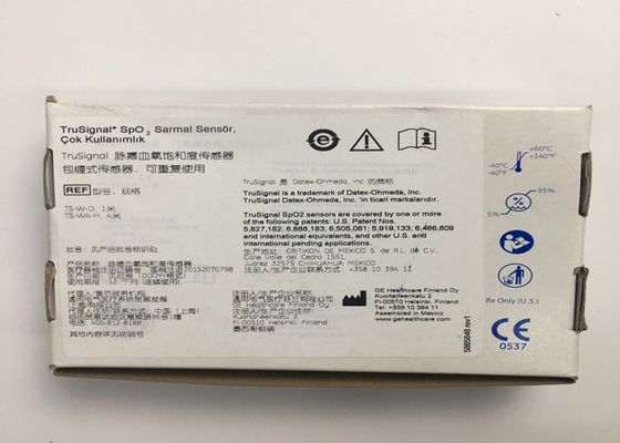 Ohmeda Trusingnal GE SpO2 Sensor قابل لإعادة الاستخدام TS-W-D 9 PINS للمعدات الطبية