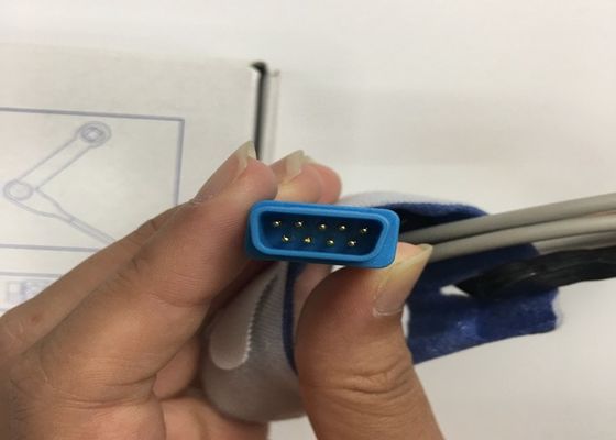 Ohmeda Trusingnal GE SpO2 Sensor قابل لإعادة الاستخدام TS-W-D 9 PINS للمعدات الطبية