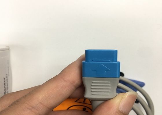 Ohmeda Trusingnal GE SpO2 Sensor قابل لإعادة الاستخدام TS-W-D 9 PINS للمعدات الطبية