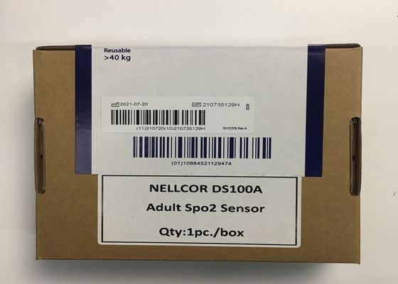 الكبار مستشعر DS100A Spo2 قابل لإعادة الاستخدام لشركة    Oxismart XL