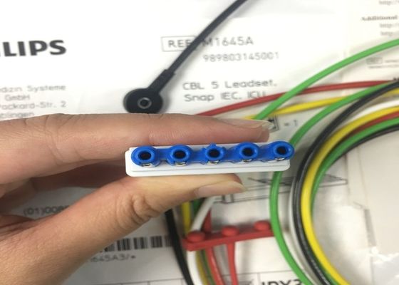 M1645A IntelliVue المعدات الطبية قطع الغيار الكابلات 5 القيادة