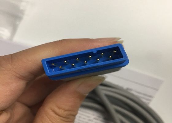 SpO2 واجهة المعدات الطبية قطع الغيار كابل 3M 10ft 2021406-001