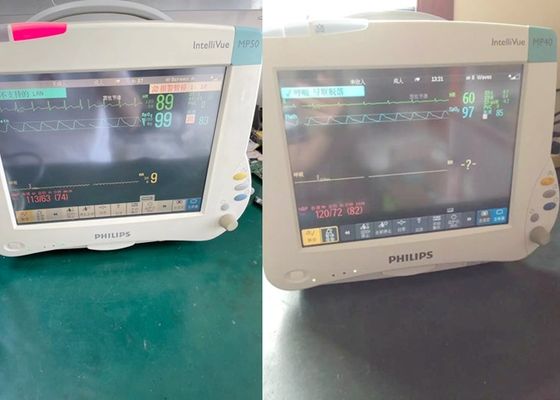 فيليب MP40 MP50 أجهزة مراقبة المرضى المستخدمة مع ملحقات الإصلاح