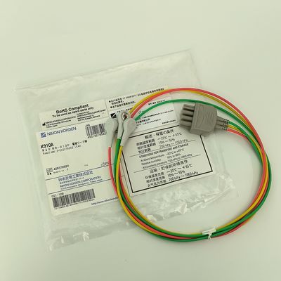 K910A BR-913P المواد الاستهلاكية للأجهزة الطبية NIHON KOHDEN 3 الرصاص الكهربائي