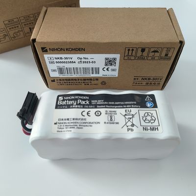 بطارية NIHON KOHDEN NKB-301V الجهد الاسمي 12V 2800mAh Ni-MH