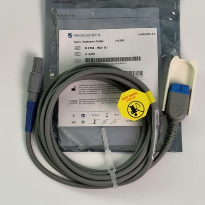 NIHON KOHDEN مراقبة المرضى SpO2 كابل التمديد REF SLZ106 PN JL701P