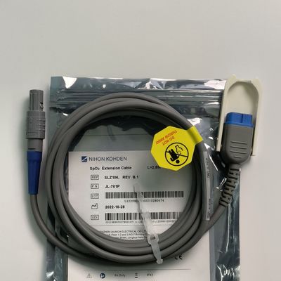 NIHON KOHDEN مراقبة المرضى SpO2 كابل التمديد REF SLZ106 PN JL701P