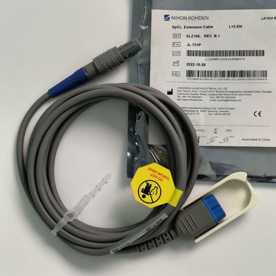 NIHON KOHDEN مراقبة المرضى SpO2 كابل التمديد REF SLZ106 PN JL701P