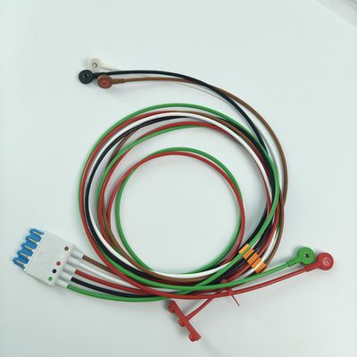 989803144991 مراقبة المرضى الملحقات PHILIP CBL 5 Leadset Snap AAMI ICU REF M1644A