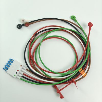 989803144991 مراقبة المرضى الملحقات PHILIP CBL 5 Leadset Snap AAMI ICU REF M1644A