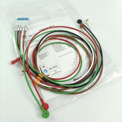 989803144991 مراقبة المرضى الملحقات PHILIP CBL 5 Leadset Snap AAMI ICU REF M1644A