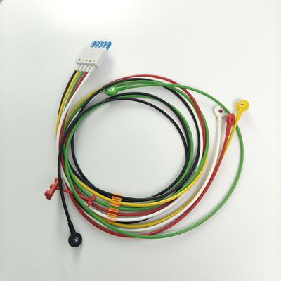 ملحقات رصد المرضى الأصلية CBL 5 Leadset Snap IEC ICU REF M1645A 989803145001
