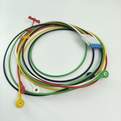 ملحقات رصد المرضى الأصلية CBL 5 Leadset Snap IEC ICU REF M1645A 989803145001