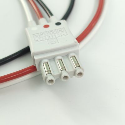 REF M1673A PHILIP مراقبة المرضى CBL 3 LEDset Snap AAMI ICU PN 989803145111