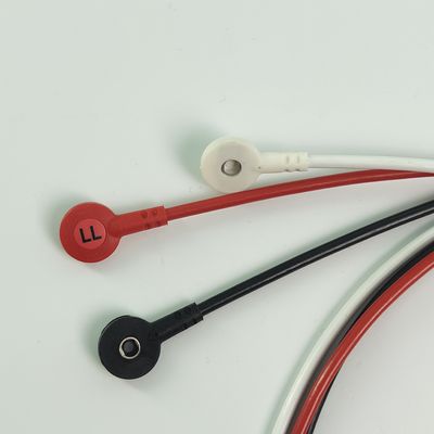 REF M1673A PHILIP مراقبة المرضى CBL 3 LEDset Snap AAMI ICU PN 989803145111