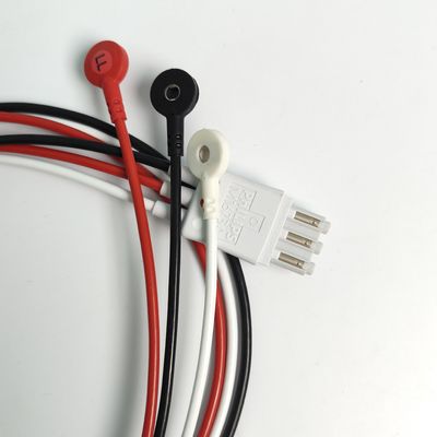 REF M1673A PHILIP مراقبة المرضى CBL 3 LEDset Snap AAMI ICU PN 989803145111