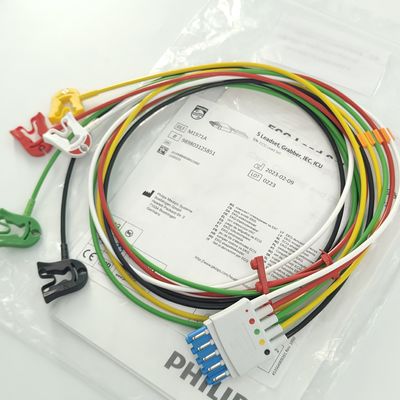 PHILIP مراقبة المريض الأجهزة الطبية المستهلكات CBL 5 Leadset Grabber IEC ICU REF M1971A 989803125851