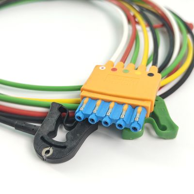 989803125871 المواد الاستهلاكية للأجهزة الطبية PHILIP مراقب المرضى CBL الأصلي 5 Leadset Grabber IEC OR REF M1974A