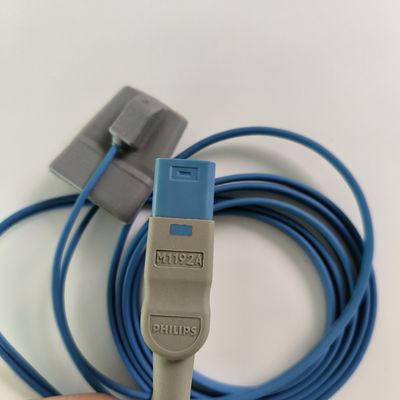 M1192A مستشعر SpO2 للأصابع البالغة الصغيرة للأطفال قابل لإعادة الاستخدام REF 989803103231