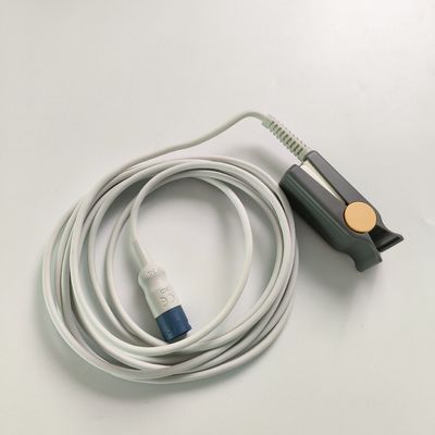 PHILIP الأصلي M1196A قابل لإعادة الاستخدام الكبار SpO2 جهاز استشعار 3m REF 989803128631