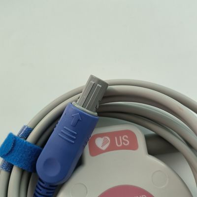 مراقبة الإطارات US Transducer For F2/F3/F6 معدل ضربات القلب الجنينية US Probe Dual Slot 4 Pin MS3-109301 (D)